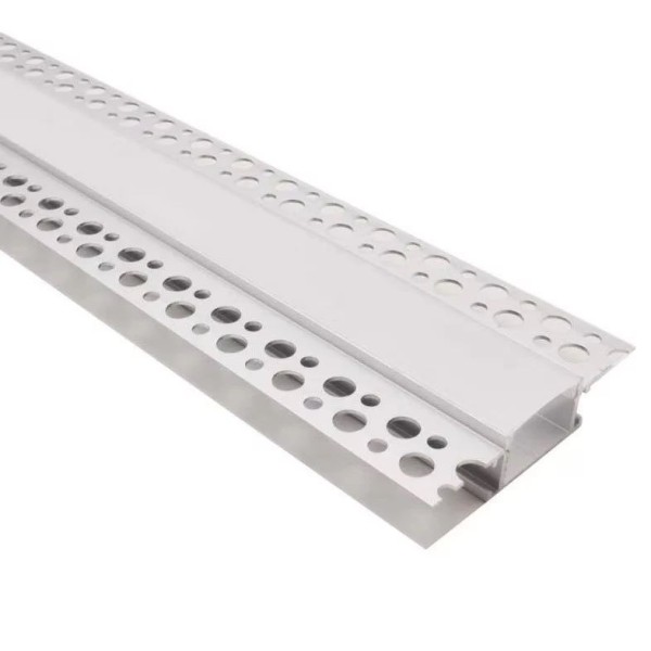 Profil LED Incastrat, Finisaj Glet, Lungime 2m, Aluminiu [1]