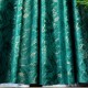 Draperie Catifea MYKONOS cu valuri rafinate aurii - LA COMANDA pe dimensiunile tale, Verde Smarald - V7