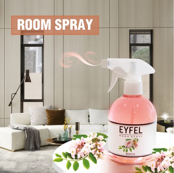Spray Odorizant de Camera Eyfel Floare de Salcam, 500ml