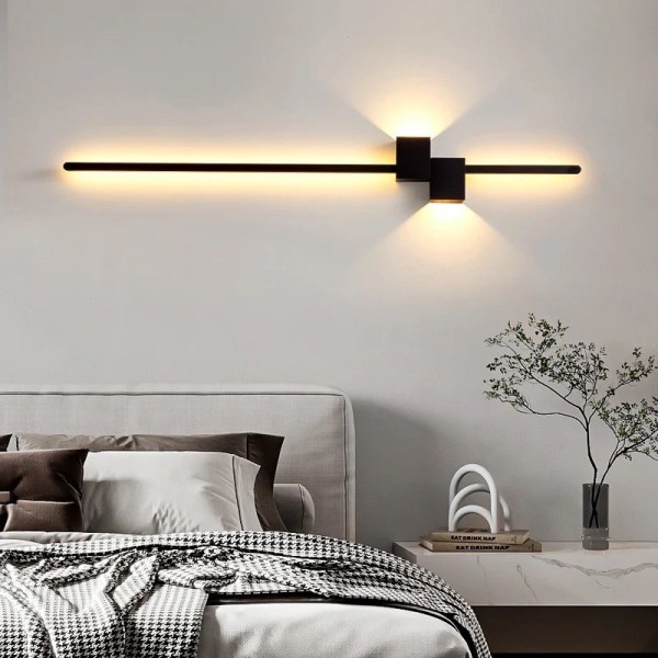 Aplica LED RFAN, Model B118, 3 Tipuri De Lumina, 38W - NEGRU [1]
