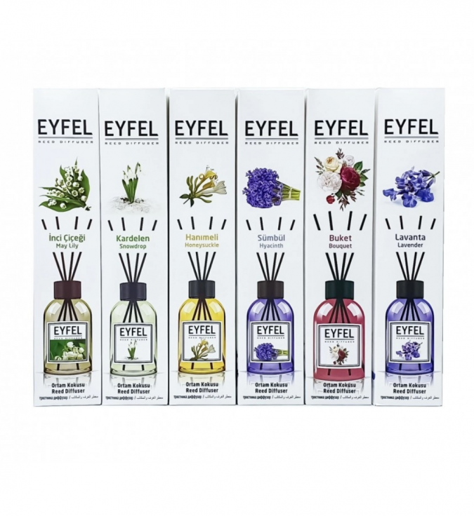 Pachet Eyfel Floral Intens Odorizante Parfumuri de camera 6 x 120 ml