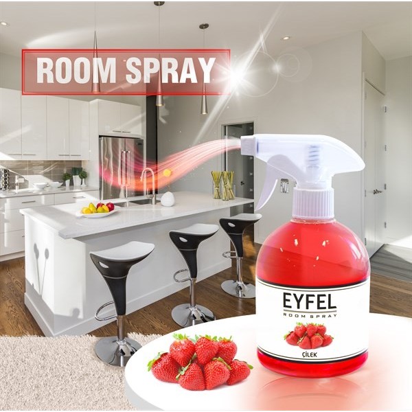 Spray Odorizant de Camera Eyfel Capsuni, 500ml [1]