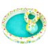 Set 3 piese Piscina gonflabila colac si minge Multicolor 122 cm [19]