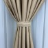Set 2 bucati de Draperie Blackout CLASS Satinata cu fir fin de sclipici - 250 cm x250 cm , rejansa pt. sina, Bej mediu - CR03  [9]