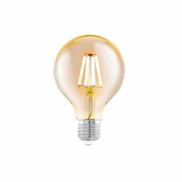 Bec LED G80 RFAN, E27, Lumina Calda, 3000K, 6W, Fumuriu [1]