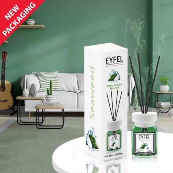 Eyfel odorizant de camera cu bete 120ml, Seaweed (Alge marine) [1]