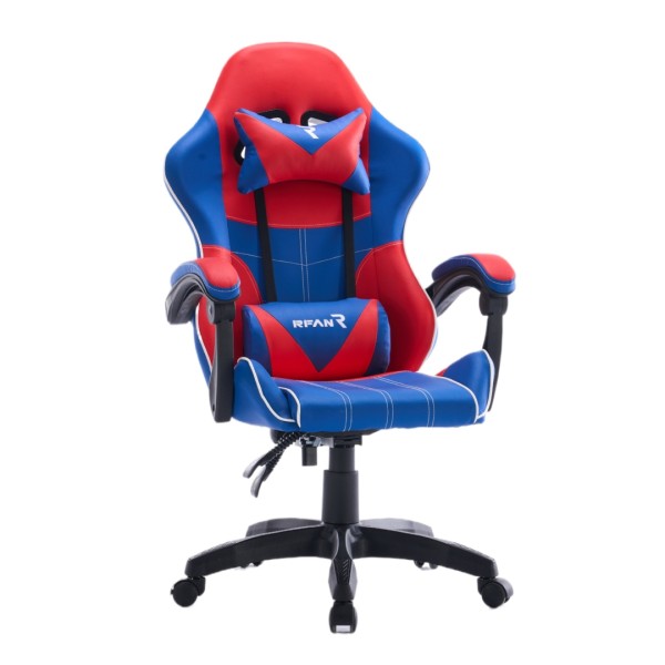 Scaun de Gaming, WF-6050, Albastru/Rosu [1]