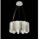 Candelabru LED RFAN, Model 70033-500, Textura Cristal, Metal, 60W, Argintiu