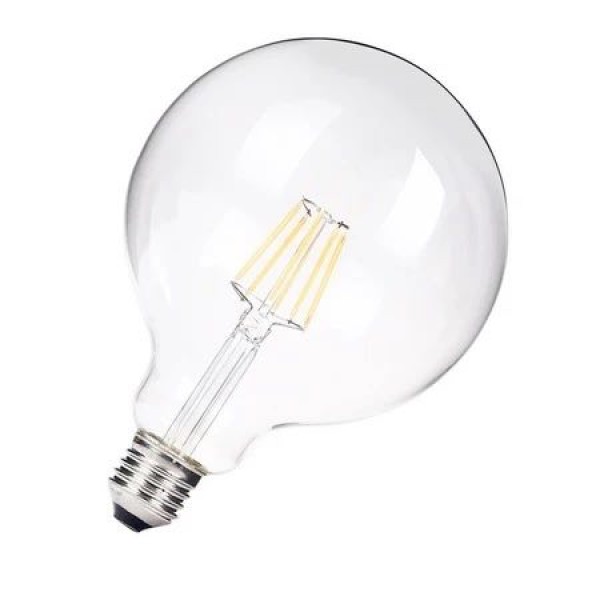 Bec LED G125 RFAN, E27, Lumina Calda, 3000K, 8W [1]
