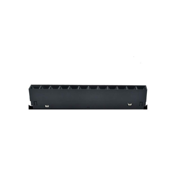 Grila LED Sina Magnetica Incastrata, Lumina Neutra, 12W, Negru [1]