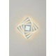 Lustra LED RFAN, Model 1573, 3 Tipuri De Lumina, 60W, Alb