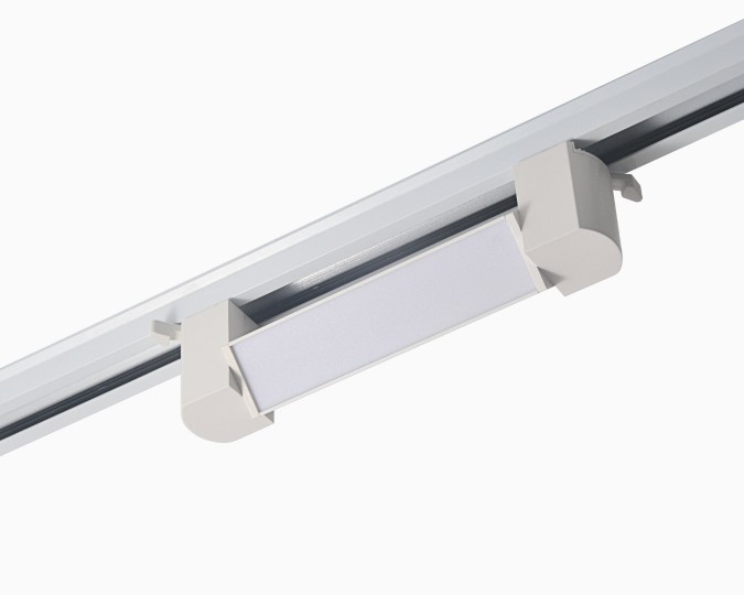 Proiector LED RFAN, Tip Banda, 20W, 4000K Lumina Neutra, Directionabil Pe Sina Monofazata, Alb