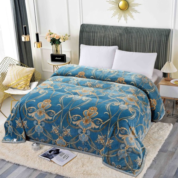 Patura CoCoLiNo, Jojo Home, 200x230cm, Turquoise, model oriental [1]