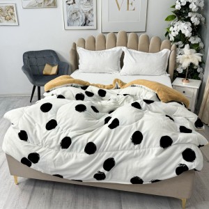  Pilota Cocolino cu blanita 200x230cm, Alb, buline