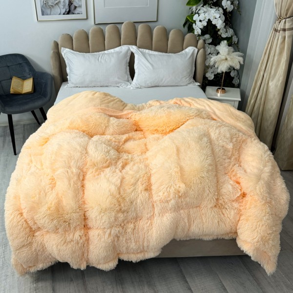  Pilota CoCoLiNo Fluffy, matlasata, 220x240cm, Somon [1]