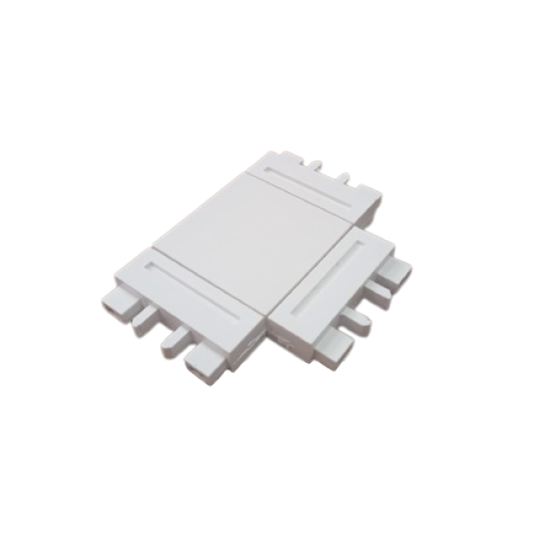 Conector Forma T, Sina Magnetica Aplicata, Alb [1]