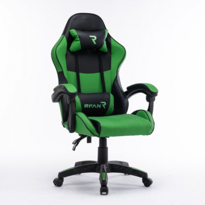 Scaun de gaming Tron Thrones Green-Black BOC-730