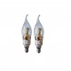 Set 2 X Becuri LED RFAN, E14 Lumanare, Lumina Calda, 3000K, 12W