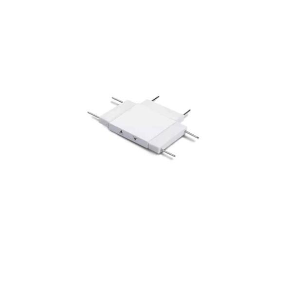 Conector Forma T, Sina Magnetica Aplicata Slim, Alb [1]
