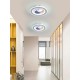 Aplica LED RFAN, Model 9113-240, 3 Tipuri De Lumina, 60W, Alb/Gri