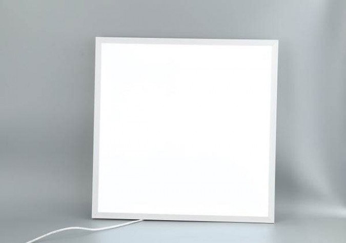 Panou LED RFAN, Patrat 60 x 60 x 2 cm, Lumina Rece 6000K, Aluminiu, 50W, Alb