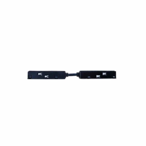Conector Linie pentru Sina Magnetica Incastrata, Flexibil, Negru [1]