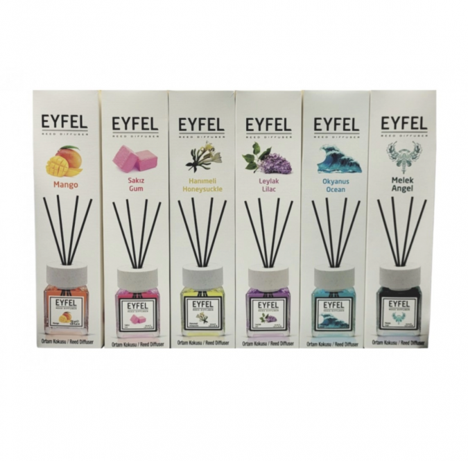Pachet Eyfel Cele mai cautate Odorizante Parfumuri de camera 6 x 120 ml