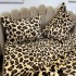 Lenjerie pat dublu, Super Pufoasa COCOLINO, 4 piese, Bej, Maro, animal print [4]