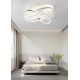 Lustra LED RFAN, Model T9874, Cu Telecomanda, 3 Tipuri De Lumina, Intensitate Reglabila, 288W, Alb/Auriu