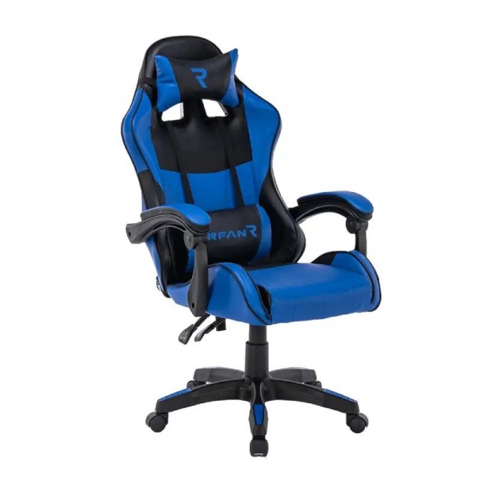 Scaun de gaming, Tron Thrones, Blue-Black BOC-730