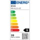 Lustra LED RFAN, Model R9141/2+2C, Cu Telecomanda, 3 Tipuri De Lumina Plus Lumina RGB, Intensitate Reglabila, 39W, Alb/Argintiu