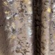 Draperie Catifea Nikko cu insertii aurii - LA COMANDA pe dimensiunile tale, Cappuccino - V15