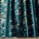 Draperie Catifea Nikko cu insertii aurii - LA COMANDA pe dimensiunile tale, Turquoise - V36