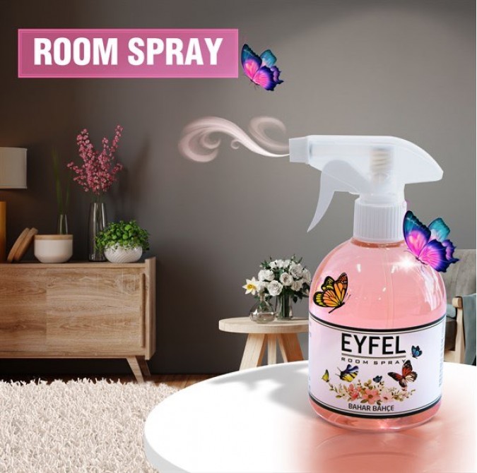 Spray Odorizant de Camera Eyfel Grădină de Primavara, 500ml