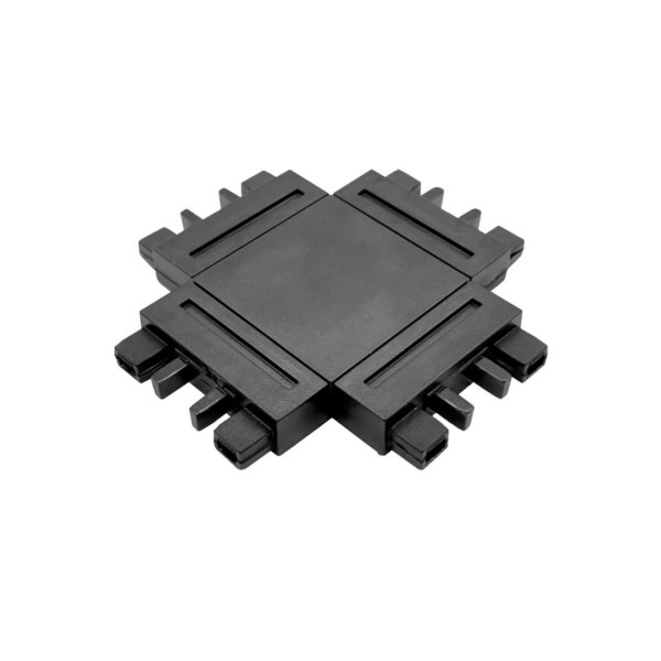 Conector Forma X, Sina Magnetica Aplicata, Negru [1]
