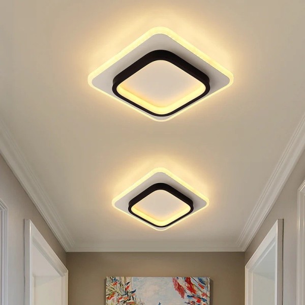 Lustra LED RFAN, Model B81, 3 Tipuri De Lumina, 44W, Alb [1]