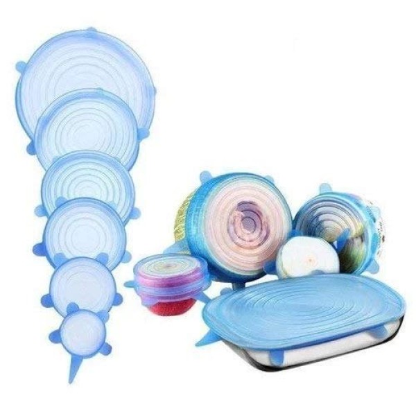 Set 6 capace flexibile din silicon, pentru caserole [1]