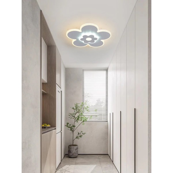Aplica LED RFAN, Model 9326-240, 3 Tipuri De Lumina, 42W, Alb [1]