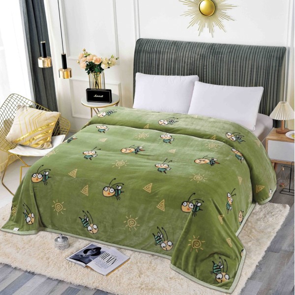 Patura CoCoLiNo, Jojo Home, 200x230cm, Verde, albinute [1]