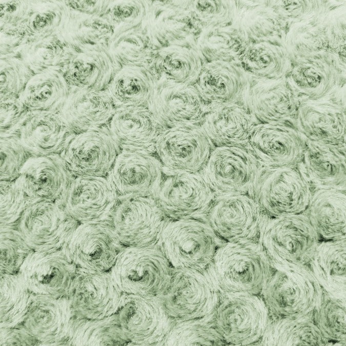 Pilota CoCoLiNo Roses cu blanita, matlasata, 200x230cm, cu fete de perna 60x60cm, Verde