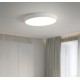 Plafoniera LED RFAN, Rotunda, Mat, 40W, Lumina Rece, 6500K, Alb