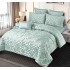 Set Cadou Luxury, Jojo Home, Jacquard Regal, 7 Piese, Cu Pilota Inclusa, Verde [3]