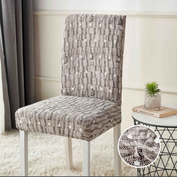 Set 6 huse universale pentru scaun, ELASTICE, Jojo Home, Maro, model clasic [1]