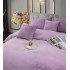 Lenjerie de pat, Soft Touch, Jojo Home, cu Blăniță Short Hair, Rabbit, 200x230 cm, 6 piese, Lila [4]