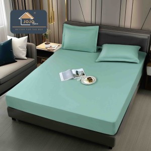 Husă de Pat Impermeabilă, Jojo Home, 180x200cm, cu Fețe de Pernă 50x70cm, Aqua Husă de Pat Impermeabilă, Jojo Home, 180x200cm, cu Fețe de Pernă 50x70cm, Aqua