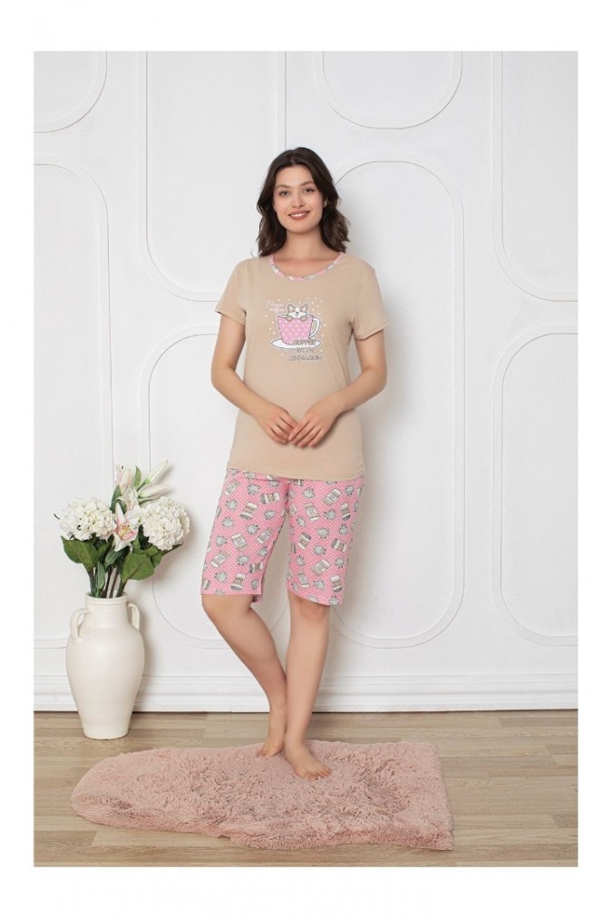 Pijama Dama Berfin Capri 9007