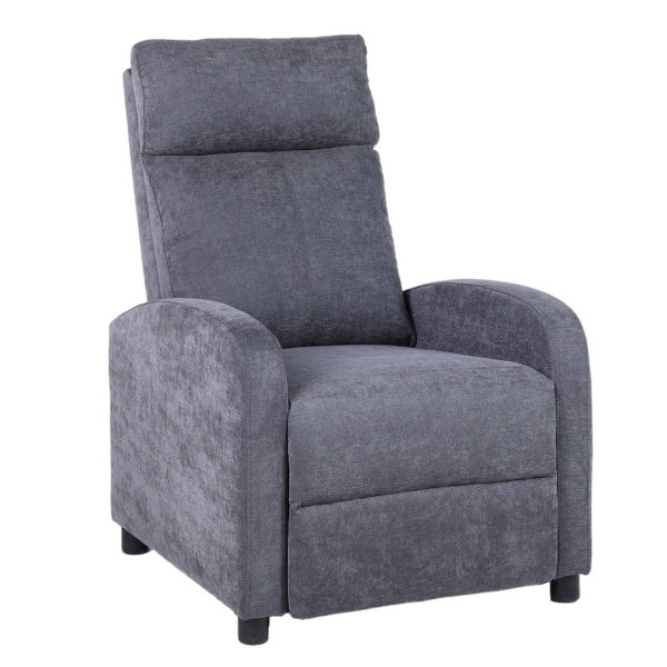 Fotoliu Recliner Premium, Confort Maxim, Design Elegant, Gri Inchis [1]