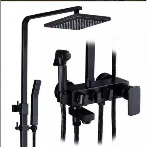 Coloana Dus 4 Functii, Negru Antichizat, Smack, Esn 1736 [1]