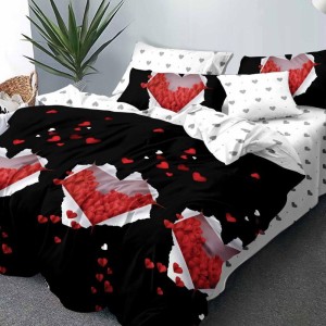 Lenjerie pat dublu, Finet, 6 piese