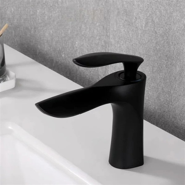 Baterie Lavoar, Design Modern, Finisaj Negru Mat VST41 [1]